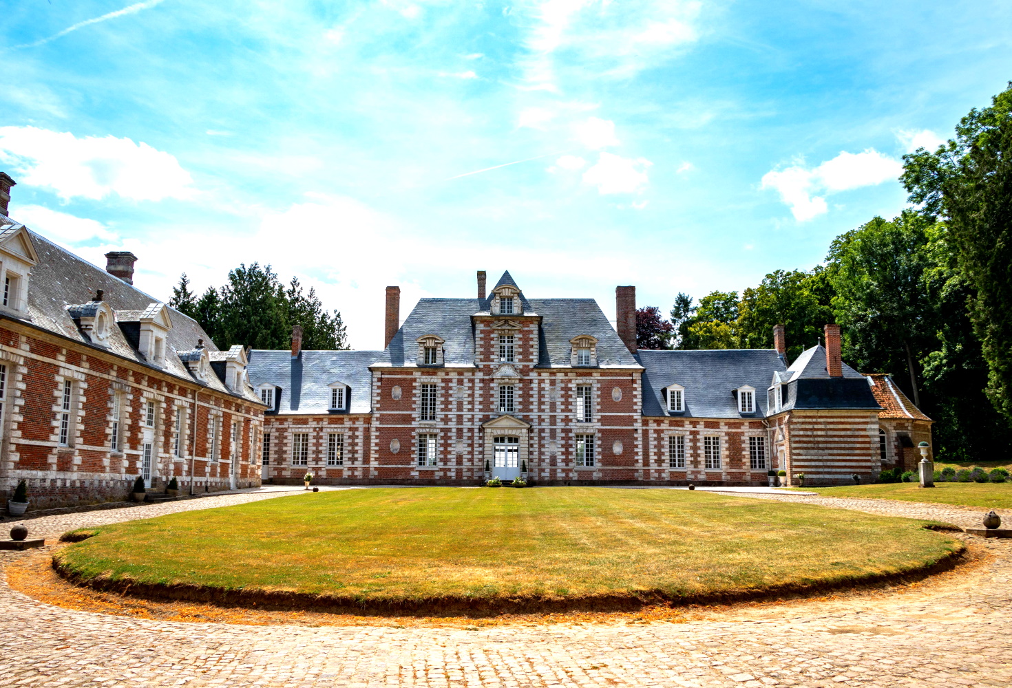 Château de Vauchelles -  Vue avant